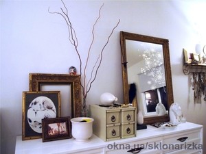 декоративні малюнки технікою піскоматування на склі та дзеркалі &mdash; 